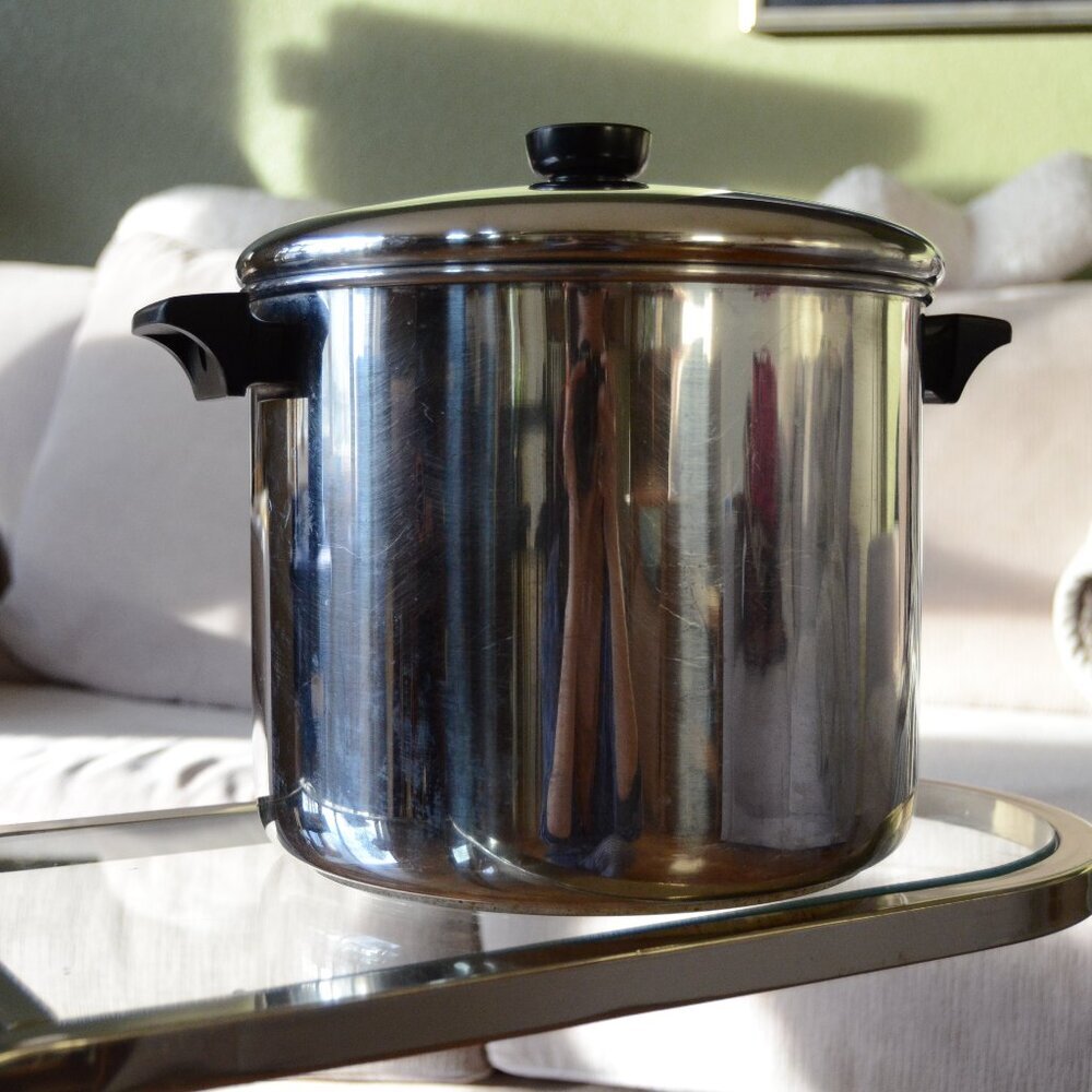 Revere Ware 8 Qt Stainless Steel Pot with Lid